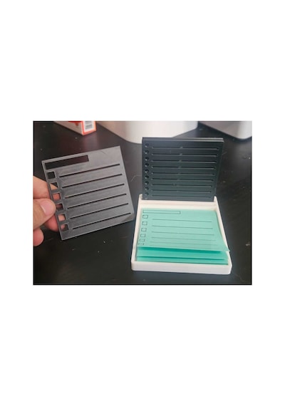 Pratik Not Alma Seti - Kare Post-it Şablonu Ve Masaüstü Düzenleyici Organizer Diğer