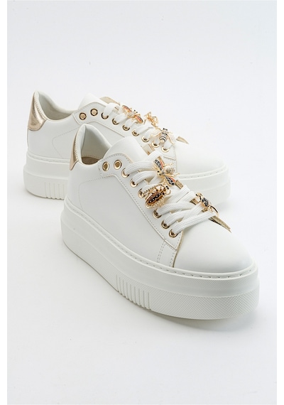 Luvishoes Ater Beyaz Kadın Spor Ayakkabı Beyaz
