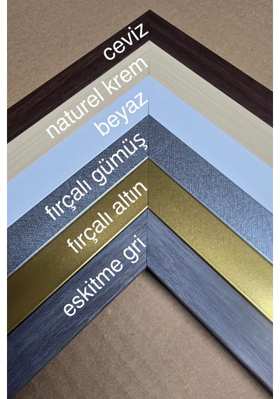 21mm- 48x68 Cm Antireflekte Mat Pvc Li Fotoğraf 1000 Parça Puzzle Belge Çerçevesi Yatay Dikey 21lik