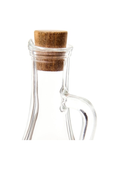 Mienn 2'li Yağdanlık Seti - Şeffaf / Kahverengi - 300 Ml Renkli