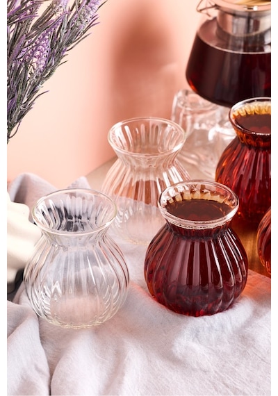 Perotti Nişantaşı 6lı Çay Bardağı Seti 200ml 40196 Şeffaf
