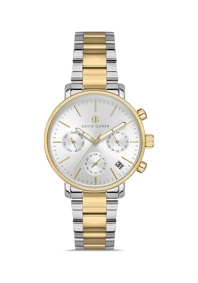 David Guner Dg-8379la-d1 Gold - Gri Kadın Kol Saati