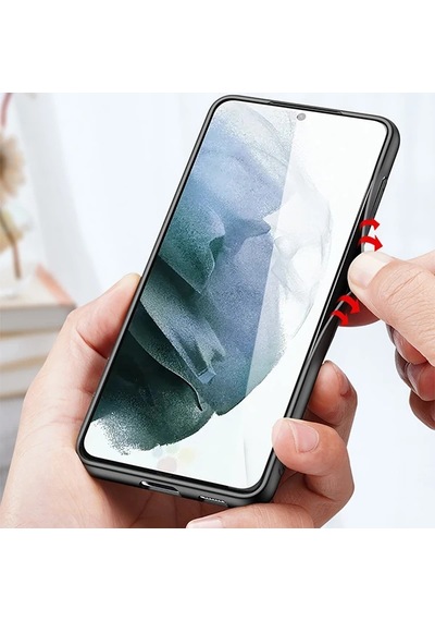 Dux Ducis Sm Galaxy Uyumlu S21 Plus Kılıf Fino Series Premium Arka Koruma Kılıf- 5775 Mh-hs2458-9610