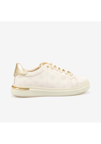 Kemal Tanca Kadın Hakiki Deri Eva Taban Spor & Sneaker Ayakkabı 7065 Krema