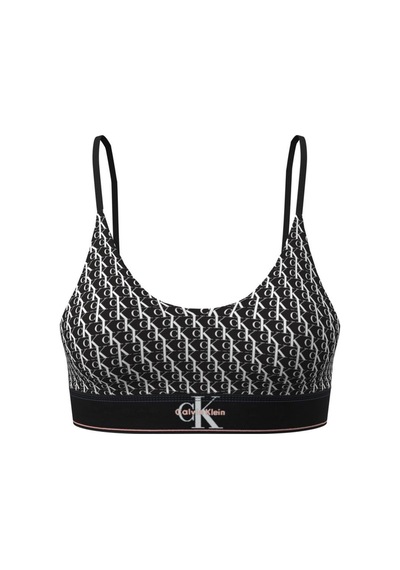 Calvin Klein Kadın Pamuklu Dolgusuz Logo Desenli Elastik Bel Bantlı Siyah Büstiyer-13462 Siyah Calvin Klein Kadın Pamuklu Dolgusuz Logo Desenli Elastik Bel Bantlı Siyah Büstiyer-13462 Siyah