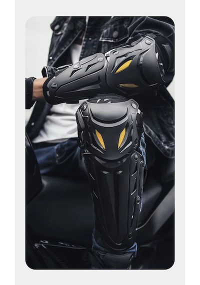 Kuzey Motor Ce 1201-ce 1201dk Mafsallı Dizlik-dirseklik Set Takım Siyah