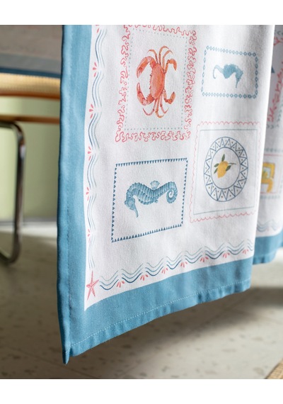 Madame Coco Garope Polycotton Masa Örtüsü - Renkli - 150x250 Cm 8684427277935 Çok Renkli
