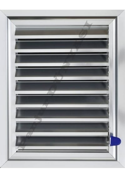 Alüminyum Krom Eloksal Banyo Wc Havalandırma Panjuru