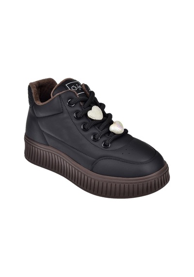 Guja Esnek Taban Kadın Spor Ayakkabı Sneaker Gj-25k419-1 Siyah Kahve Siyah Kahve Guja Esnek Taban Kadın Spor Ayakkabı Sneaker Gj-25k419-1 Siyah Kahve Siyah Kahve