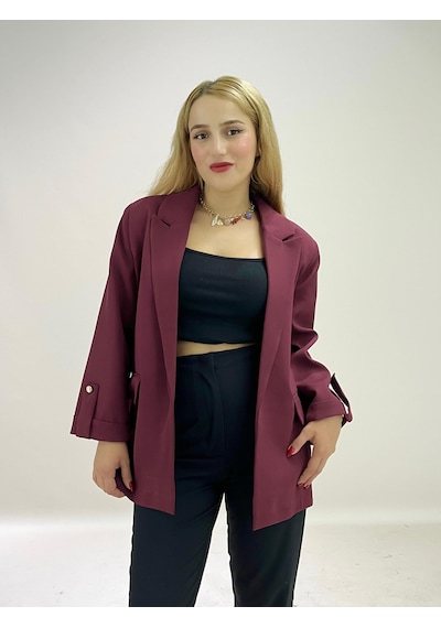 Kadın Blazer Ceket Çok Renkli