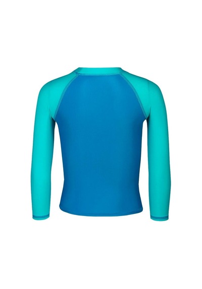 Arena 003589860 Friends Kids Uv L/s Tee Unisex Çocuk Yüzücü T-shirt Mavi