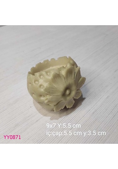 Yy0871 Çilek Saksı Silikon Kalıp