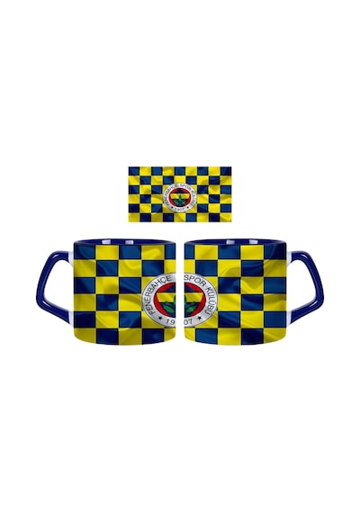 Fenerbahçe Kupa Bardak Tek Adet 0408 Çok Renkli