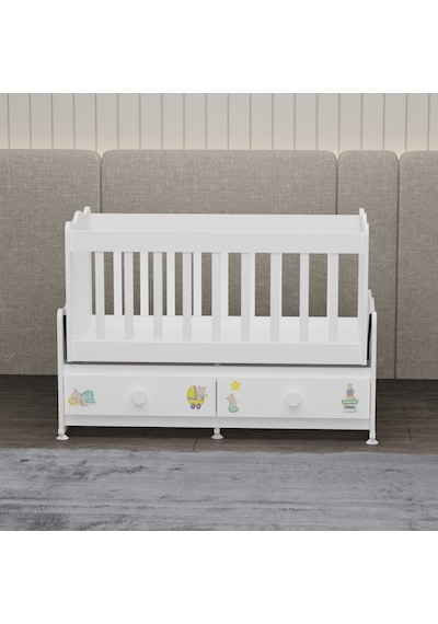 Garaj Home Elegant 60x120 Beşik - Ayıcık Beyaz