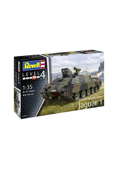 Revell Raketenjagdpanzer Jaguar 1 Maket Tank