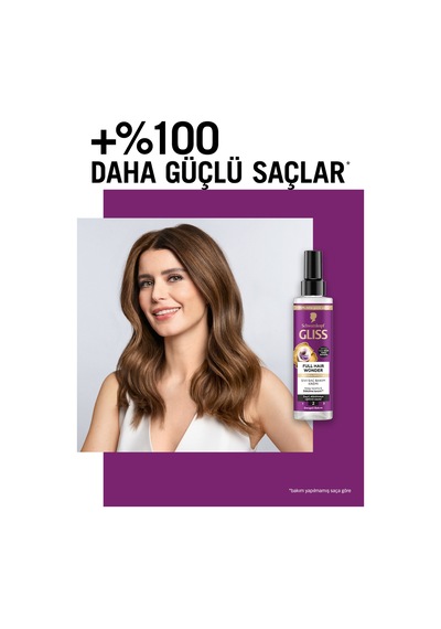 Full Hair Wonder Dökülme Karşıtı Sıvı Saç Kremi 200 Mlx3 Adet