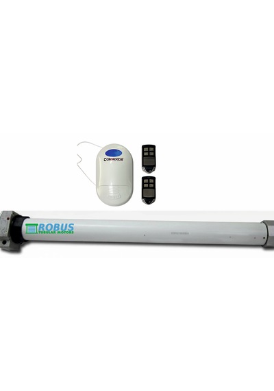 Robus 100 Nm Kepenk Motoru & Comadoor Cm1213 Alıcı Ve 2 Kumanda Seti