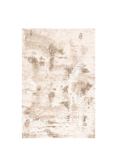 Kartela Halı Nivo Halı Kaymaz Taban Makinede Yıkanabilir Halı Bej - 60 X 90 Cm