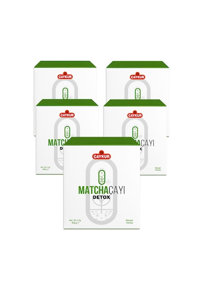 Matcha Detox Çayı 30x2gr Net 60gr Beşli Paket