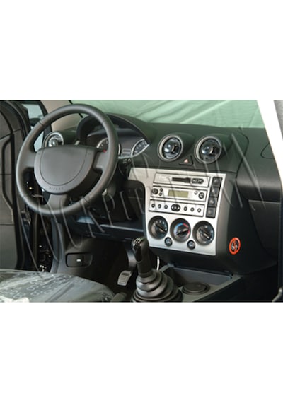 Ford Fiesta Konsol-torpido Kaplama 2002-2005 7 Parça-alüminyum Alüminyum