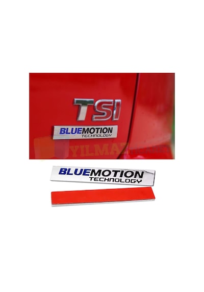 Volkswagen Bluemotion Bagaj Logo Passat Cc Tiguan Paslanmaz Çelik
