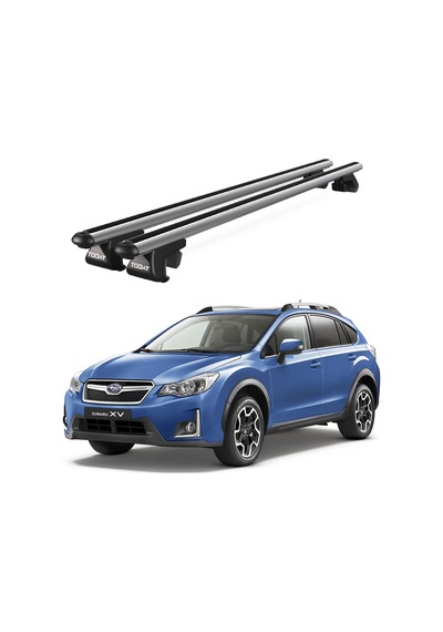 Venüs Subaru Xv 2012-2018 Uyumlu Gri Ara Atkı Port Bagaj Tavan Barı