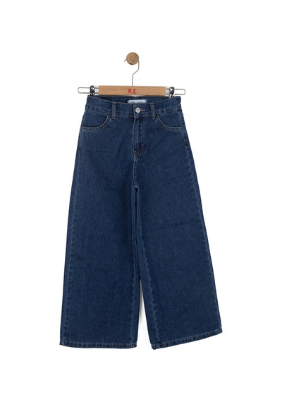 Xo Kids Kız Çocuk Koyu Mavi Jean Pantolon 8-14 Yaş 51704 KOYU MAVİ