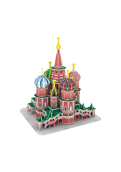 C239H Cubic Fun. St. Basils Cathedral 32 Parça. 3D - 3 Boyutlu Pu