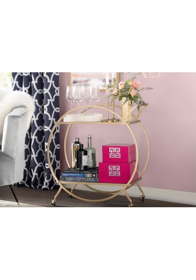 Dorka Gold Metal Servis Arabası