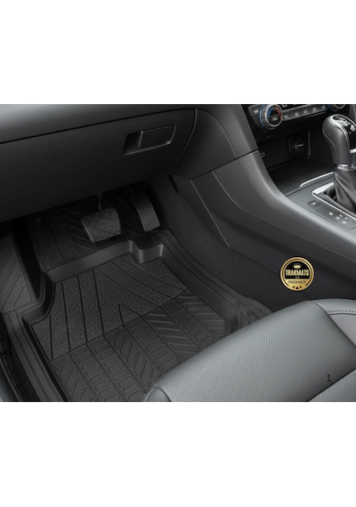Citroen C4 2011-2012-2013-2014-2015-2016-2017-2018 Havuzlu Kesilebilir Oto Paspas Seti Tuna,su Geçirmez,çok Yumuşak Ve Esnek,yeni Üretim, Araba Paspası,siyah