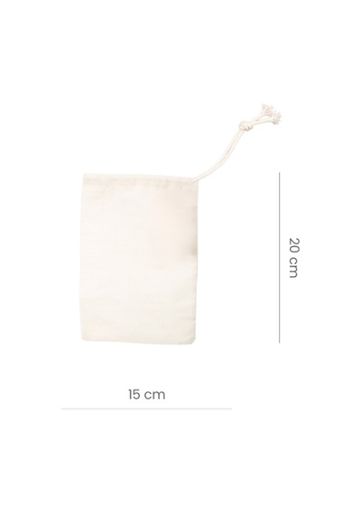 Baghashtag Minik Bez Kese 15 Cm X 20 Cm Çok renkli