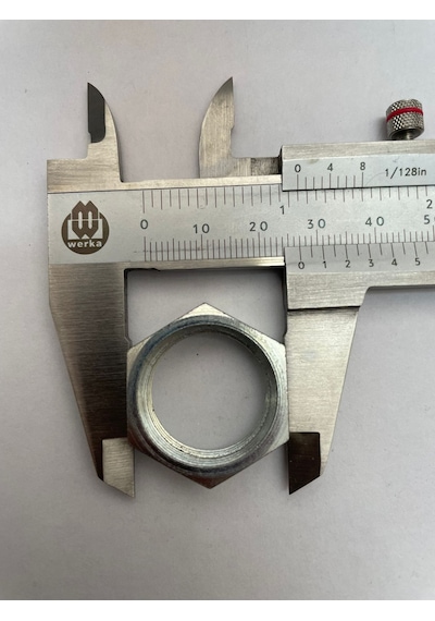 Somun M22X1,5 Galvaniz Kaplı Somun 5 Adet