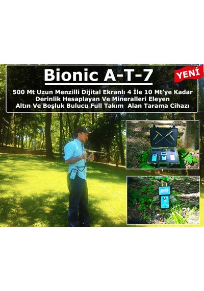 Bionic A-T7 Ekranlı Alan Tarama Cihazı 243940138