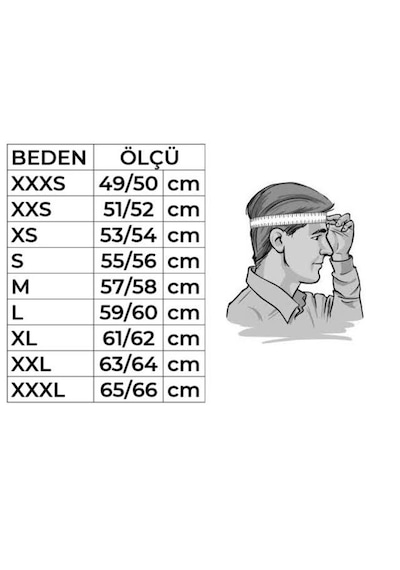 Beon B507 Full Face Kapalı Kask Beyaz - Gri - Siyah