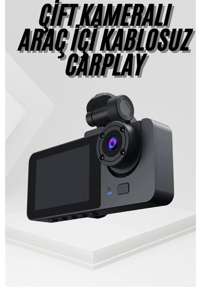3 Kameralı 2 İnç 1080p Araç İçi Kamera Sürüş Kamerası Carplay 41148434