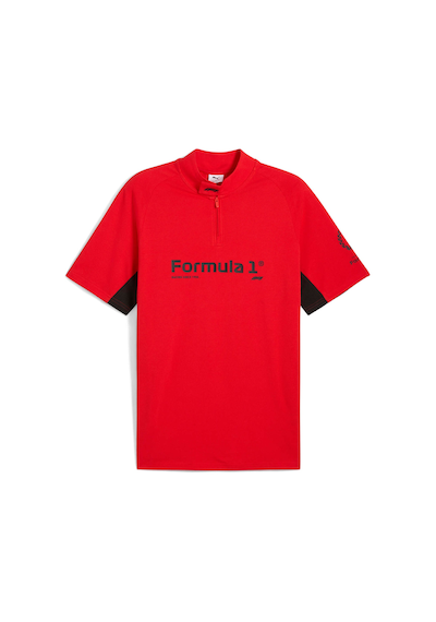 Puma F1 75yrs Erkek Standart Kesim Polo 632657 03 KIrmızı