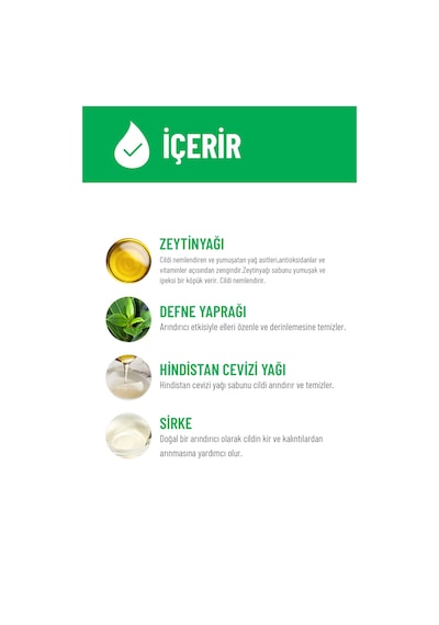 Siveno %100 Doğal Sıvı Kastil Sabun Defne Yağlı Nemlendirici Bitkisel Vegan 1 L