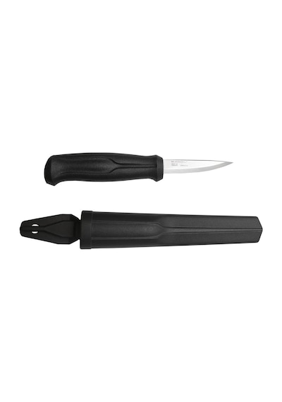 Morakniv Woodcarving Basic S Black - Mora Kamp Bıçak- Siyah