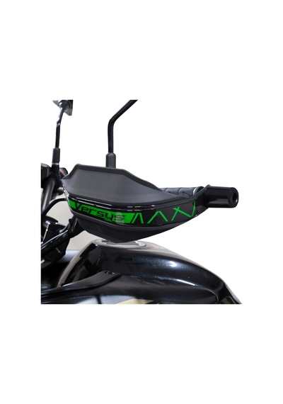 Gp Kompozit Kawasaki Versys 650 2015-2025 Uyumlu Plastik Elcik Koruma Siyah