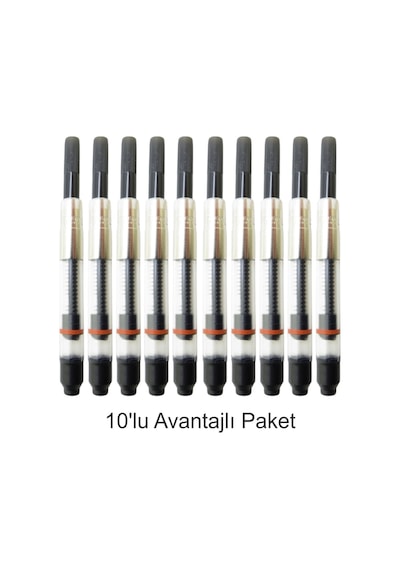 Waterman Metal Çevirmeli Dolma Kalem Mürekkep Pompası 10 Adet Ws0112881 Diğer