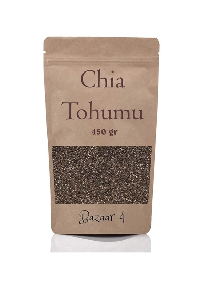 Chia Tohumu 1. Kalite Yeni Mahsül 450 Gr
