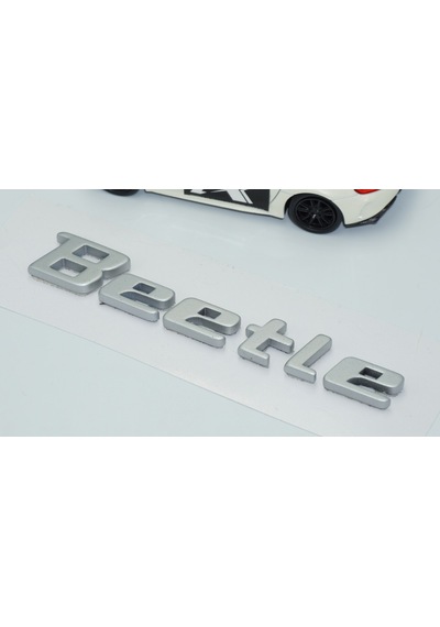 Dk Tuning Volkswagen Beetle Bagaj Metalik Gri Abs Yazı Logo Amble
