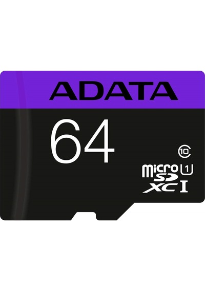 ADATA AUSDX64GUICL10RA1 64 GB Micro SD Kart