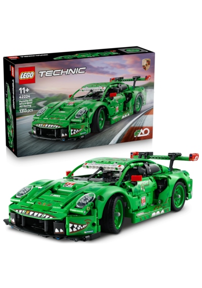 LEGO® Technic™ Porsche 911 GT3 R REXY AO Racing Araba 42224 – 11 Yaş ve Üzeri Çocuklar için Yaratıcı Oyuncak Yapım Seti(1313Parça)