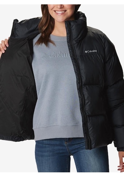 Columbia Wl2434 Puffect Iı Full Zip Jacket Kadın Mont 2090291 010 Siyah