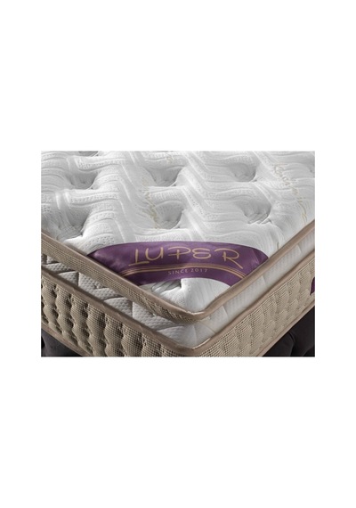 Luper İstanbul Luxuria Pedli Ultra Ortopedik Yaylı Yatak Beyaz 120 X 200 Genel