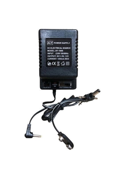 3v-12v 3000ma Çok Uçlu Kademeli Adaptör - Üniversal Ayarlanabilir Güç Kaynağı