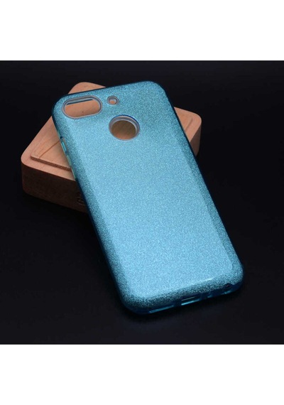 General Mobile 8 Go Kılıf Zore Shining Silikon Mavi