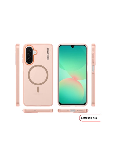 Samsung Galaxy A36 Uyumlu Mat Sert Klein Kılıf Çöl