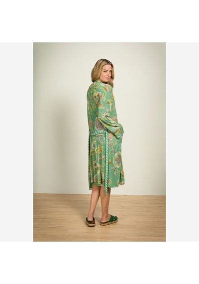 Pip Studio Yeşil Viscose Kimono